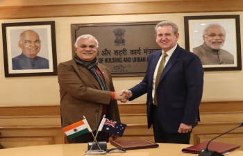 Signing of MOU between India and Australia on Tech Cooperation for Australia - India Water Security Initiative (AIWASI)