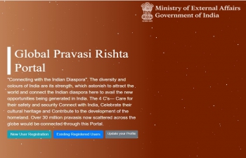 Register-Global Pravasi Rishta Portal for Indian Diaspora