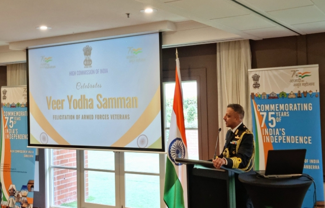 Glimpses of Veer Yodha Samman-Honouring the Indian Armed Forces veterans in Australia