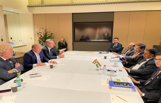 Bilateral meeting with Dr. Andrew Forrest AO, Chairman & Founder of @FortescueNews , Fortescue Metals , Fortescue Future Industries and Tattarang Fortescue.