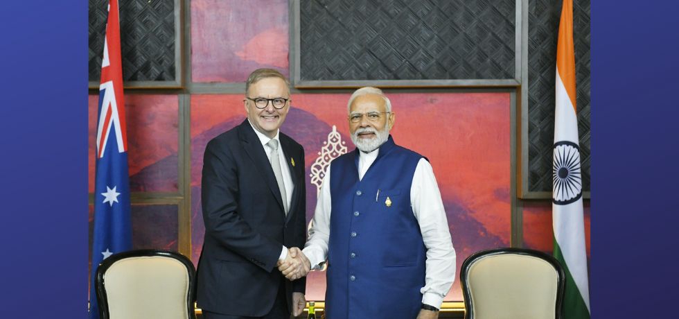 Hon'ble Prime Ministers of Australia & India discussed ways to further cement the comprehensive Strategic Partnership, with a focus on cooperation in education, innovation and other sectors.