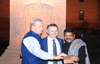 Hon’ble Education Minister Shri Dharmendra Pradhan met H.E. Mr. Jason Clare MP, Australian Minister of Education in New Delhi