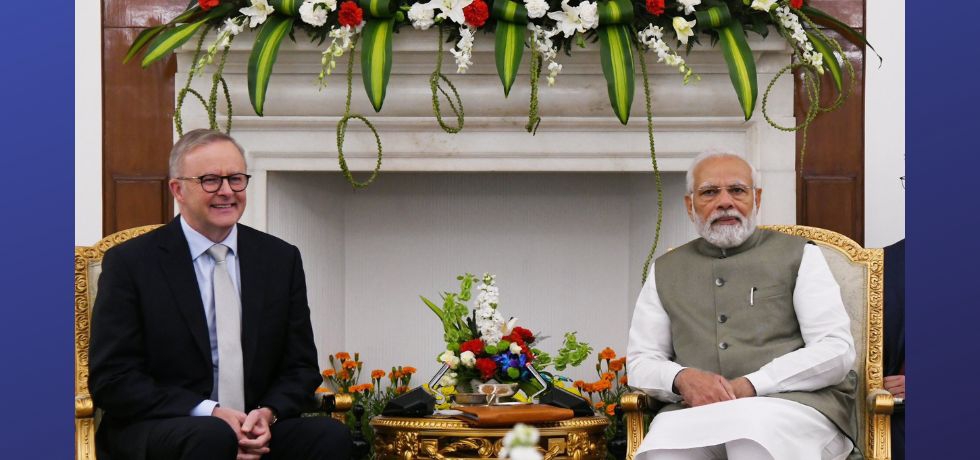 Hon'ble Prime Ministers Shri Narendra Modi and Mr. Anthony Albanese held the 1st Australia-India Annual Summit in New Delhi