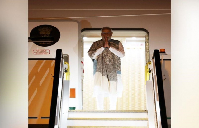 Prime Minister Shri Narendra Modi arrived in the vibrant city of Sydney on his second visit to Australia (May 22, 2023)
