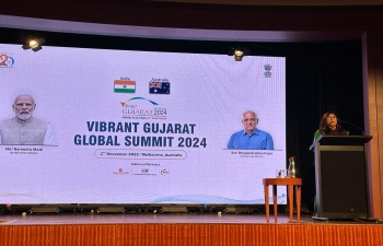 Glimpses of  Vibrant Gujarat delegation’s visit to Canberra