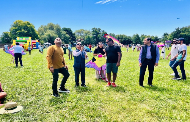 colorful Kite Festival organised by Indian Cultural Association in Canberra
